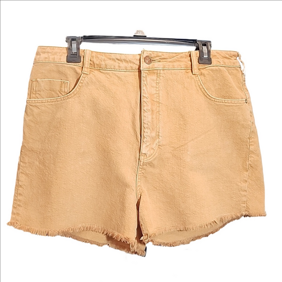 ANTHROPOLOGIE FRING JEAN SHORTS - Picture 1 of 4